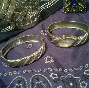 Watch & Matching Bracelet